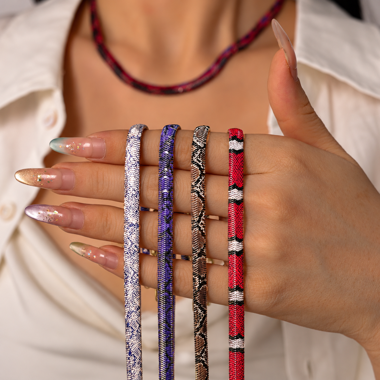 🐍 Final Day – 60% OFF Serpent Statement Necklace | Bold & Elegant ✨