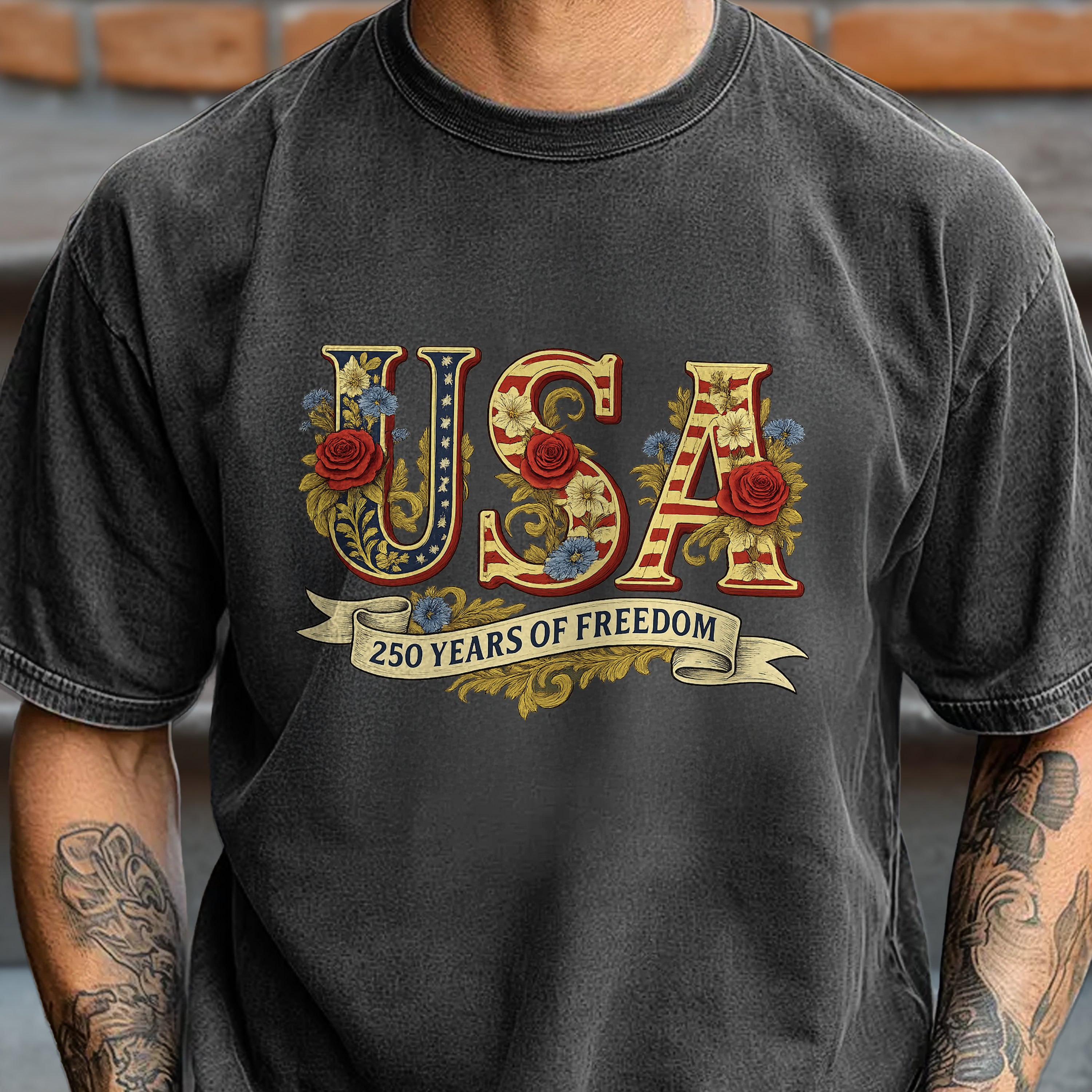 America 250 Anniversary Graphic T-Shirt