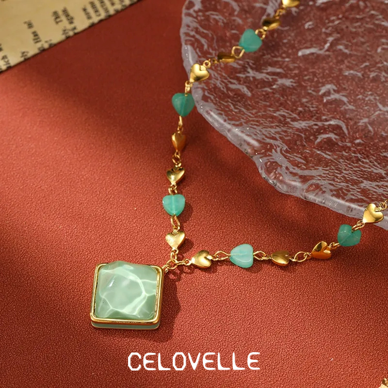 Estelle Lustre Heart Pendant Necklace product image 1