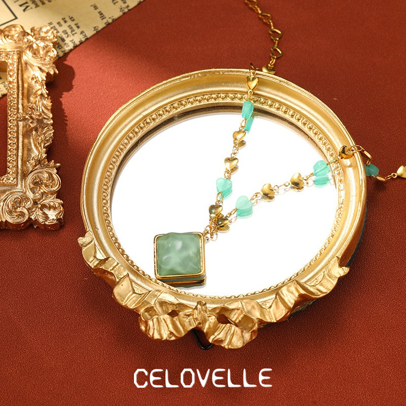 Estelle Lustre Heart Pendant Necklace product image 5