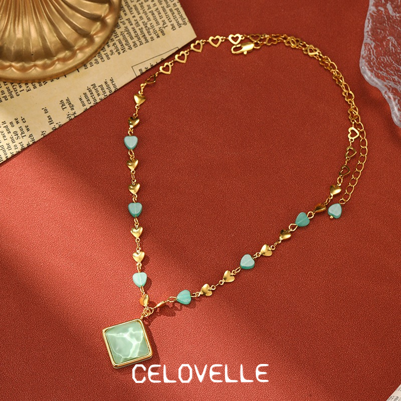 Estelle Lustre Heart Pendant Necklace product image 6