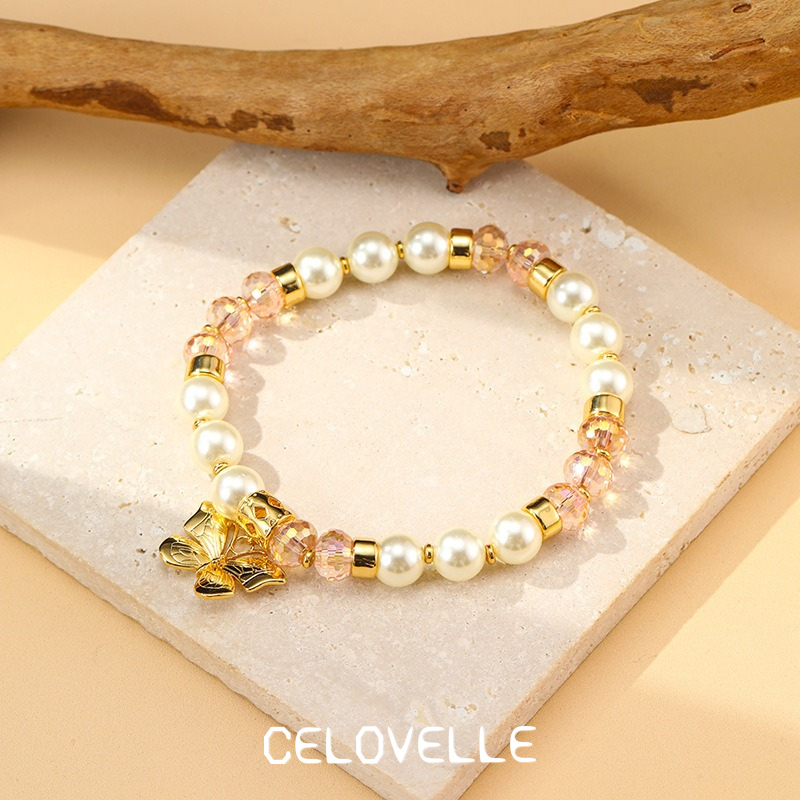 Marielle Lustre Pearl Butterfly Beaded Bracelet product image 3
