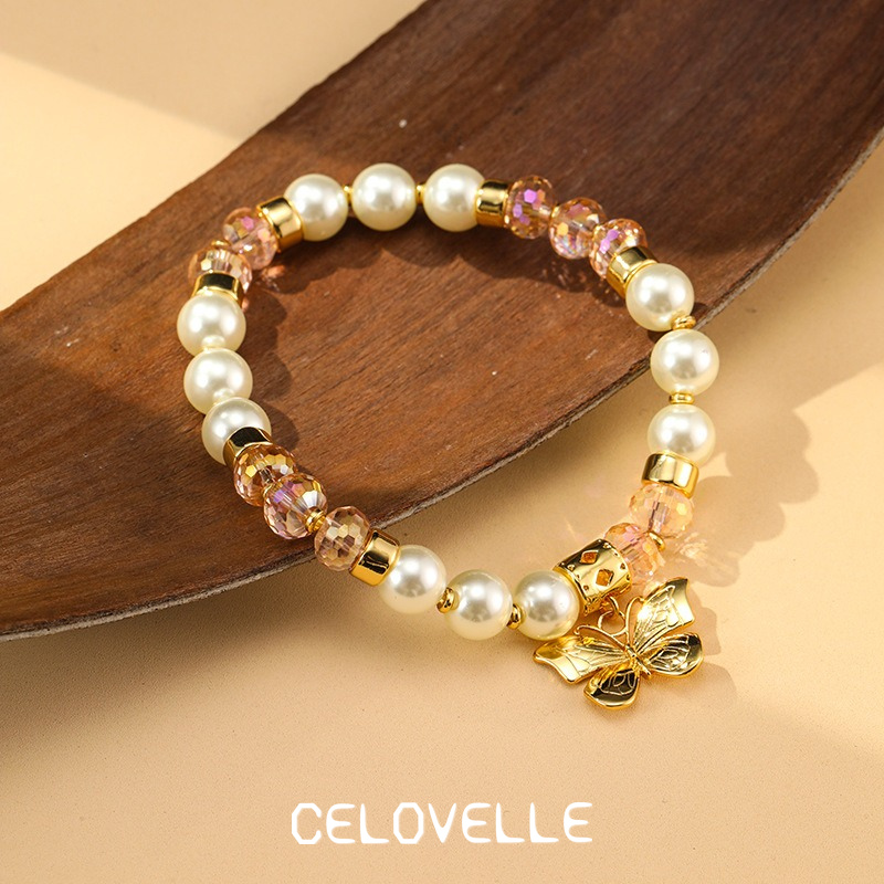 Marielle Lustre Pearl Butterfly Beaded Bracelet product image 5