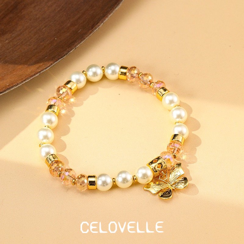 Marielle Lustre Pearl Butterfly Beaded Bracelet product image 7