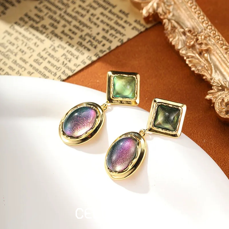 Celeste Petal Sculptural Stud Earrings product image 3