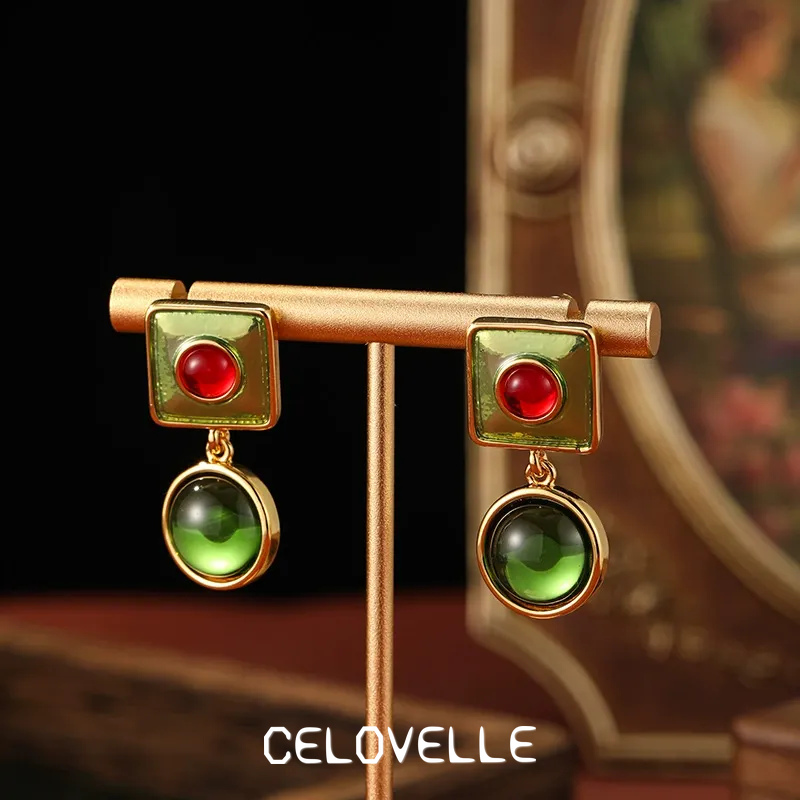 Marielle Muse Geometric Enamel Stud Earrings product image 1