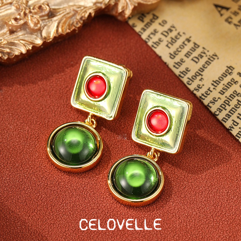 Marielle Muse Geometric Enamel Stud Earrings product image 6