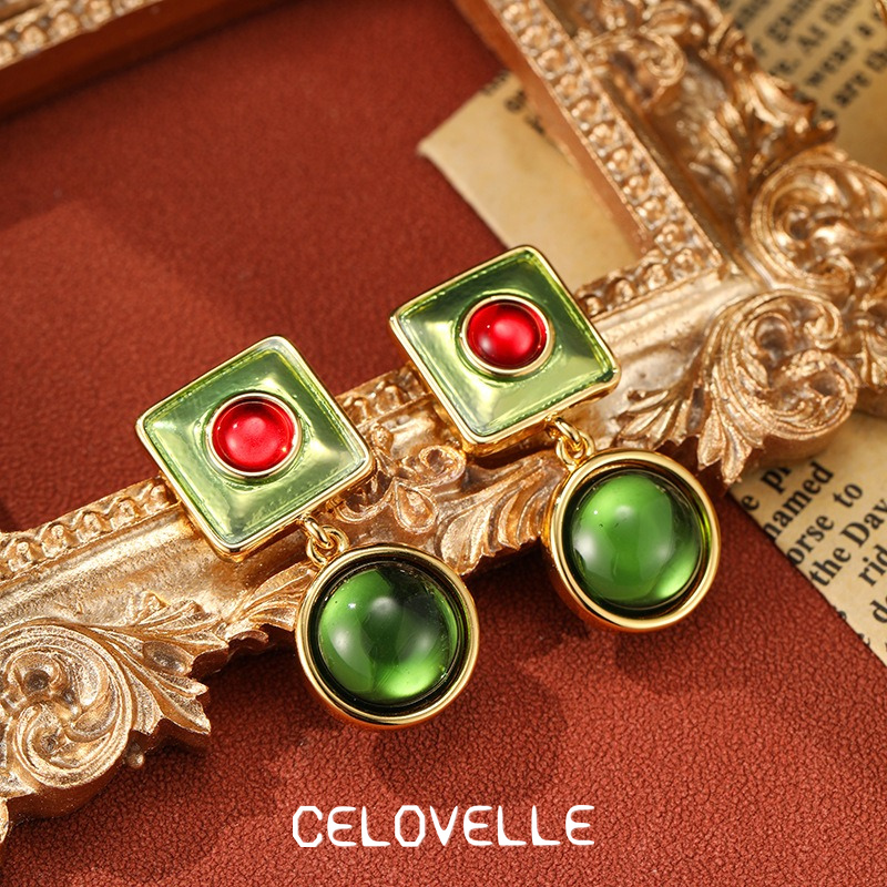 Marielle Muse Geometric Enamel Stud Earrings product image 7