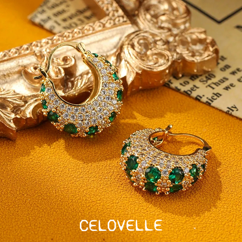 Amara Nocturne Crystal Hoop Earrings product image 3