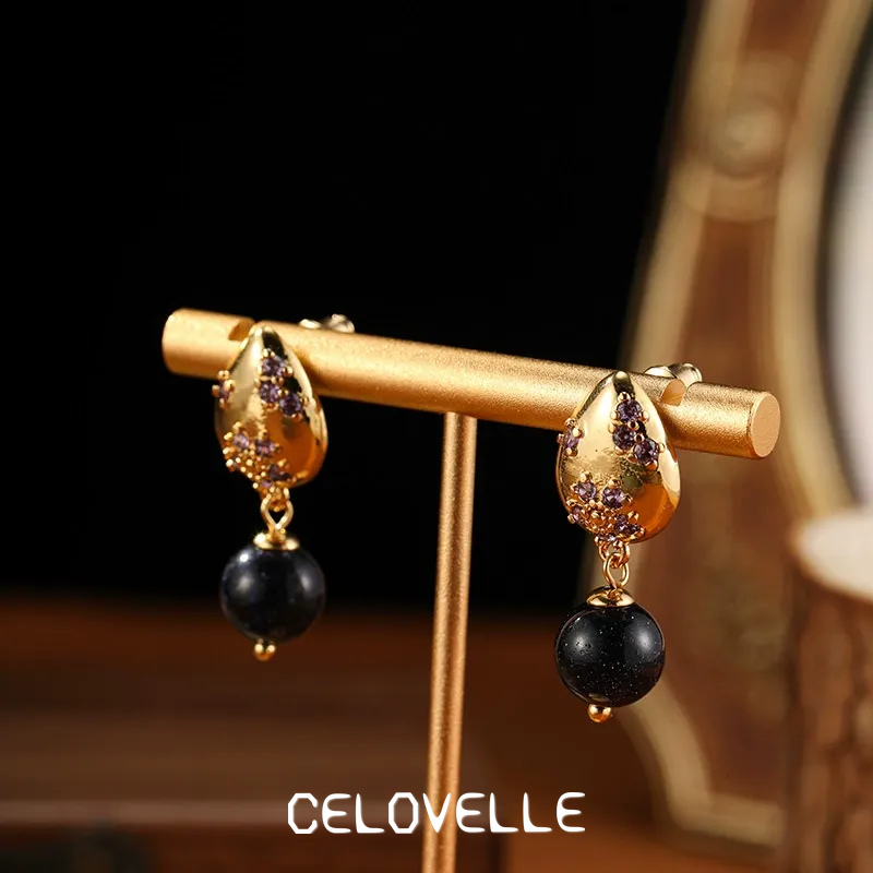 Lucienne Gleam Teardrop Crystal Drop Earrings product image 3