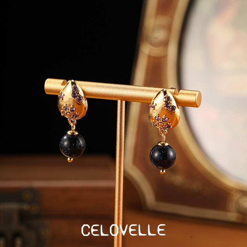 Lucienne Gleam Teardrop Crystal Drop Earrings product image 4