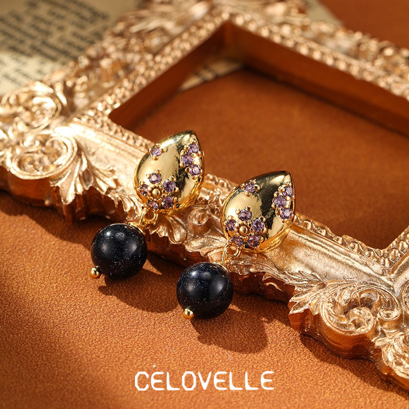 Lucienne Gleam Teardrop Crystal Drop Earrings product image 5