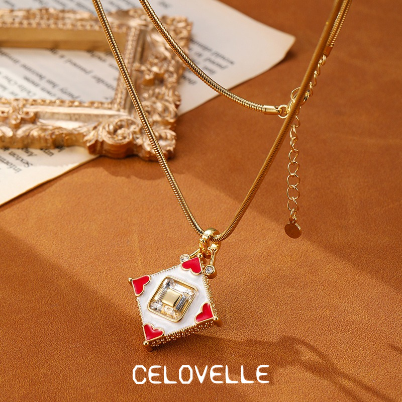 Celeste Lustre Pearl Heart Pendant Necklace product image 7