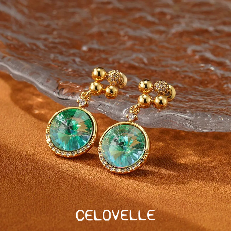 Rosalie Gleam Fringe Crystal Stud Earrings product image 2