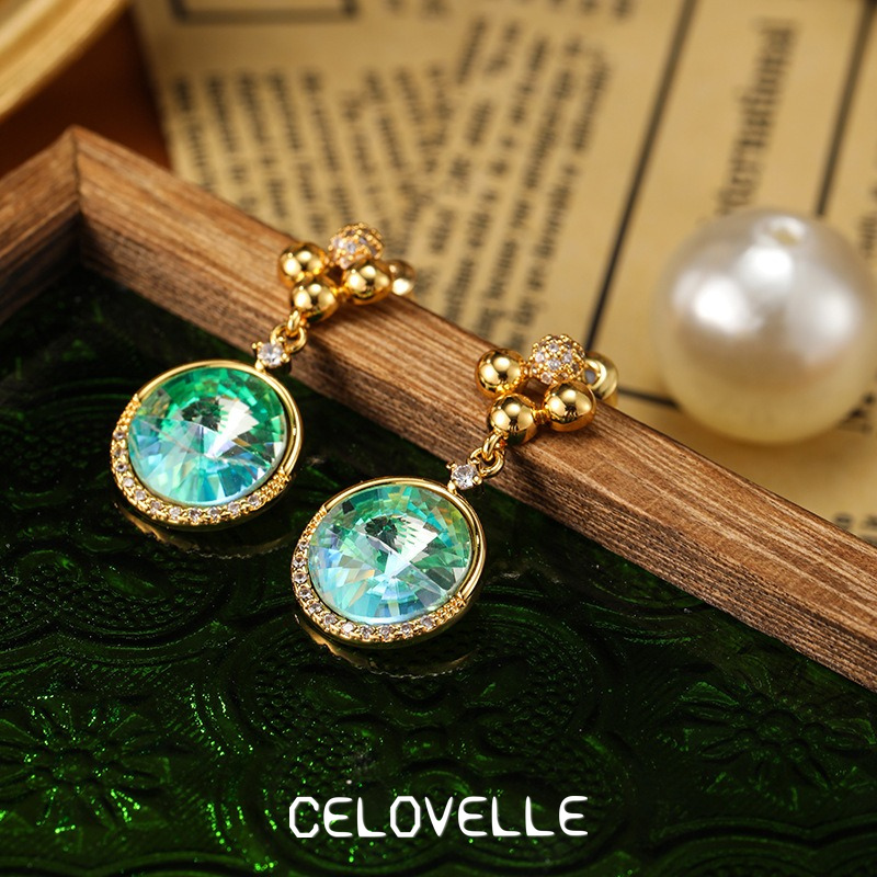 Rosalie Gleam Fringe Crystal Stud Earrings product image 4