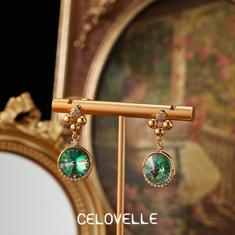 Rosalie Gleam Fringe Crystal Stud Earrings product image 5
