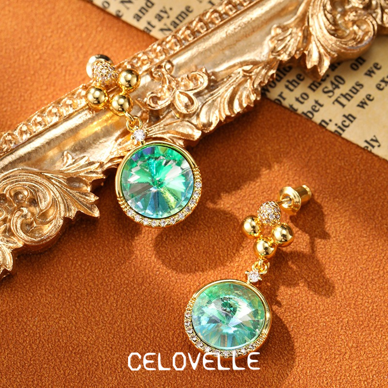 Rosalie Gleam Fringe Crystal Stud Earrings product image 6