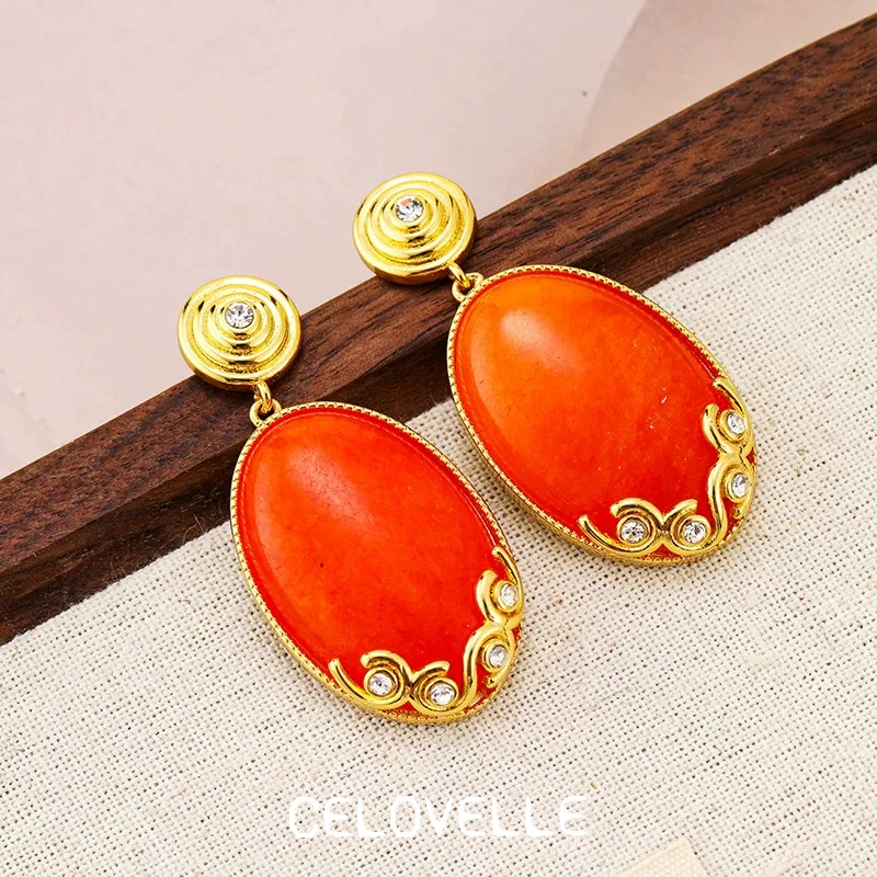 Evadne Gleam Sculptural Drop Earrings product image 2