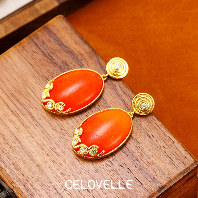 Evadne Gleam Sculptural Drop Earrings product image 7