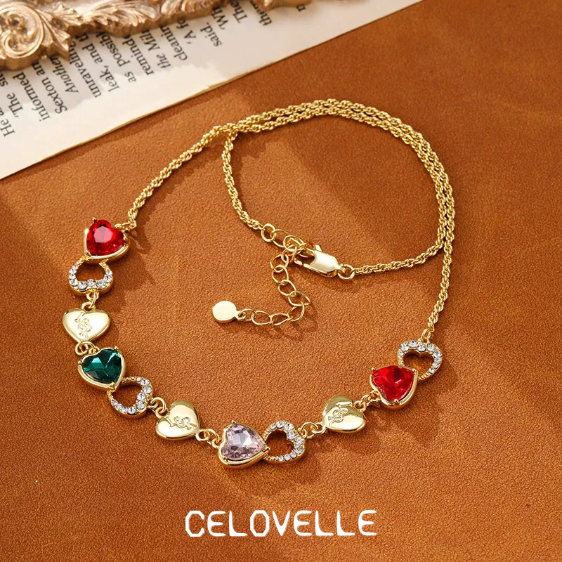 Estelle Bloom Heart Crystal Pendant Necklace product image 2