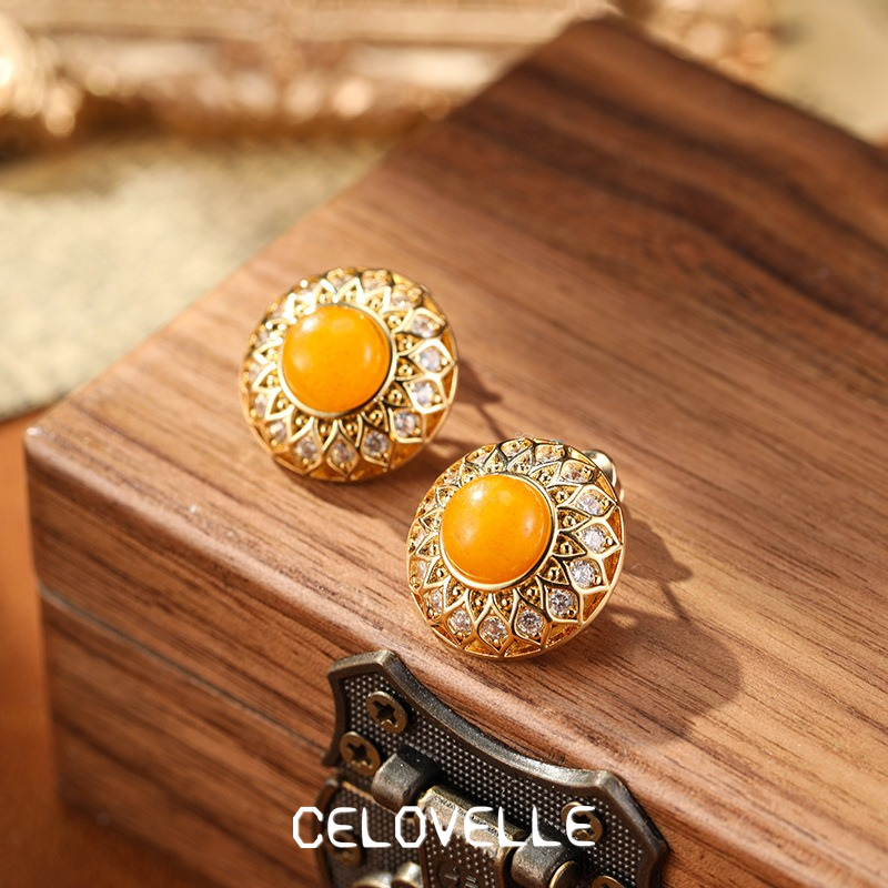 Elara Muse Sculptural Drop Earrings product image 5