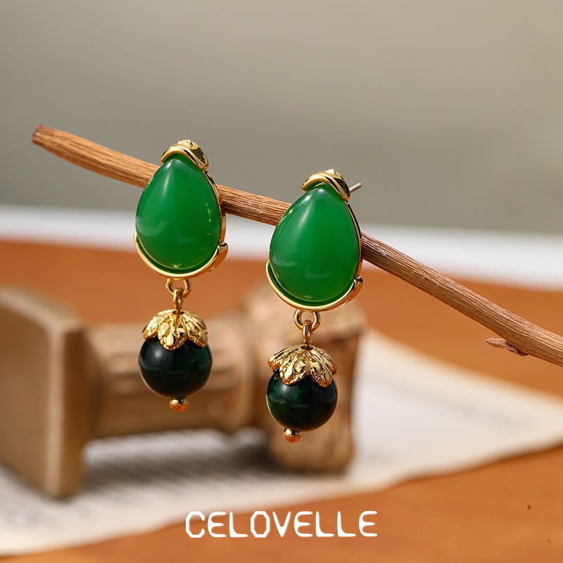 Noelle Muse Leaf Teardrop Drop Earrings product image 4