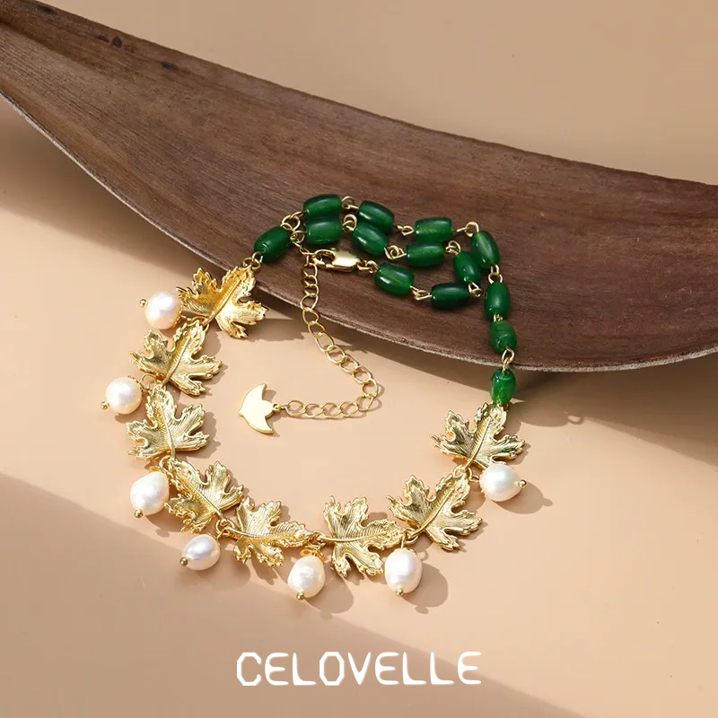 Elara Halo Pearl Pendant Necklace product image 2