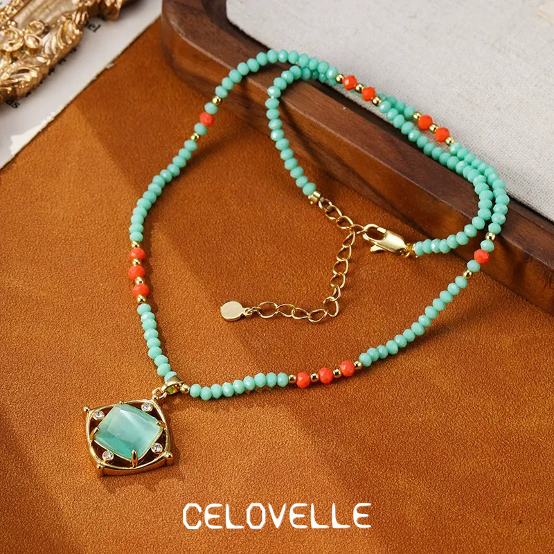 Seraphine Lustre Cat-Eye Pendant Necklace product image 3