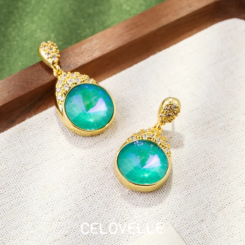 Liora Petal Teardrop Fringe Drop Earrings product image 1