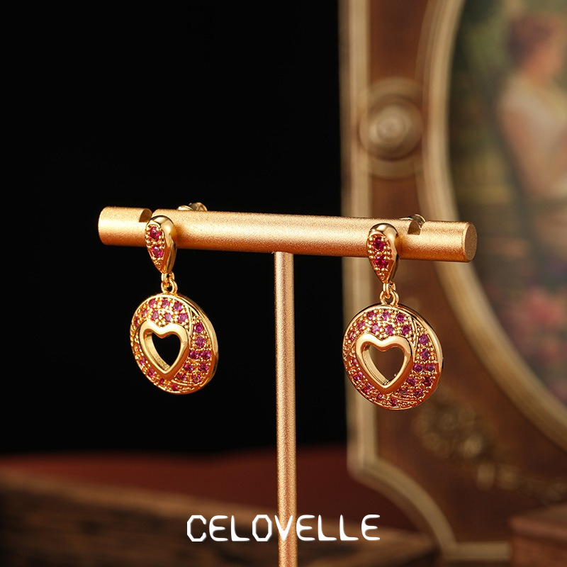 Cressida Reverie Heart Geometric Drop Earrings product image 6