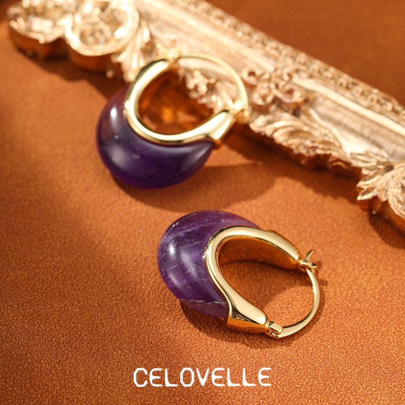 Isolde Gleam Sculptural Hoop Earrings product image 4