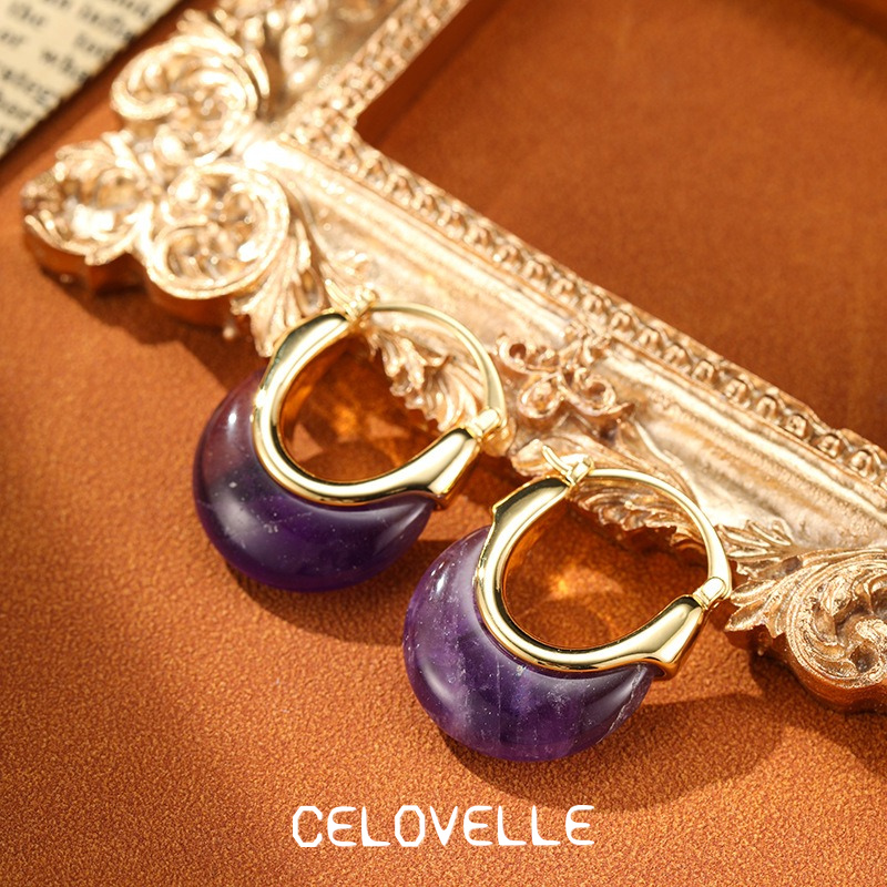 Isolde Gleam Sculptural Hoop Earrings product image 6