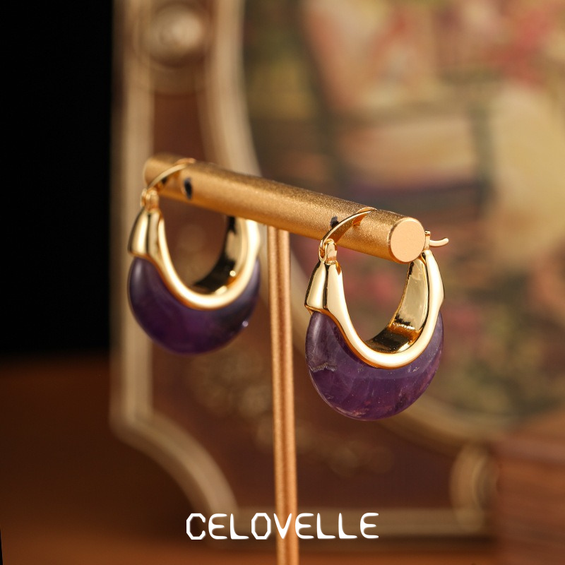 Isolde Gleam Sculptural Hoop Earrings product image 7
