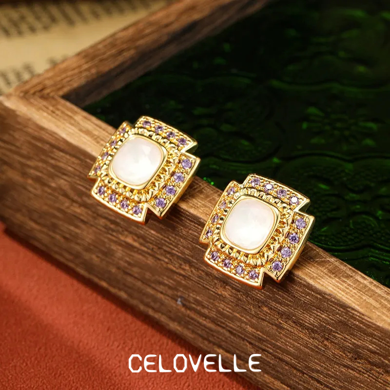 Ophelia Bloom Crystal Stud Earrings product image 2