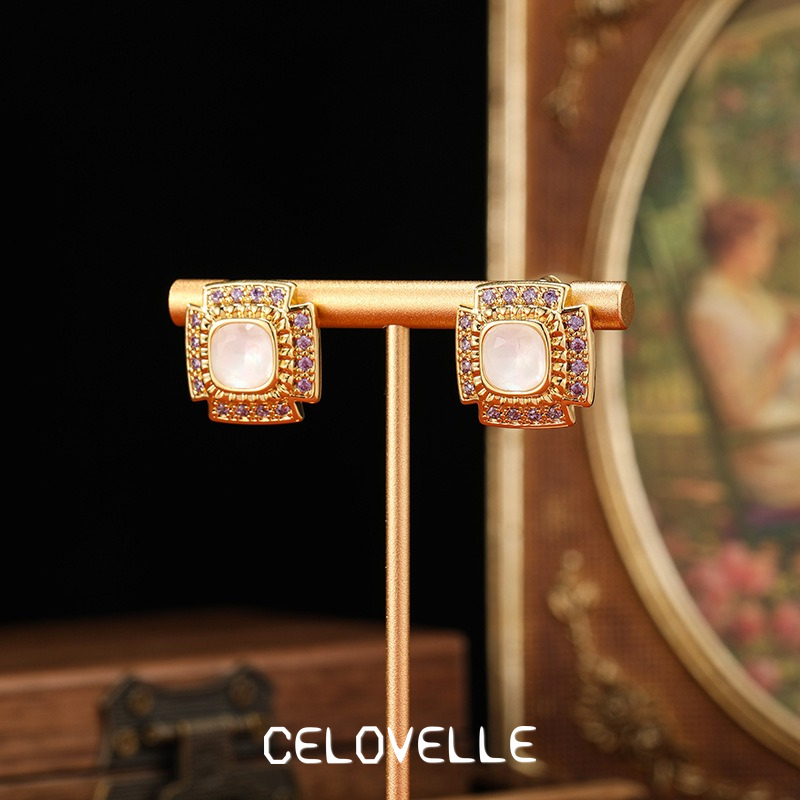Ophelia Bloom Crystal Stud Earrings product image 4