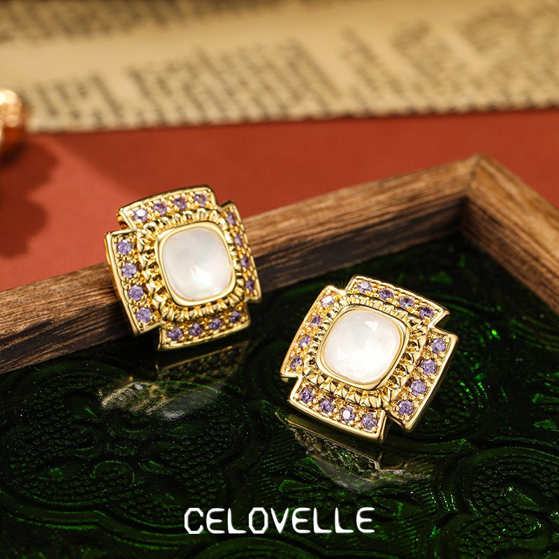Ophelia Bloom Crystal Stud Earrings product image 5