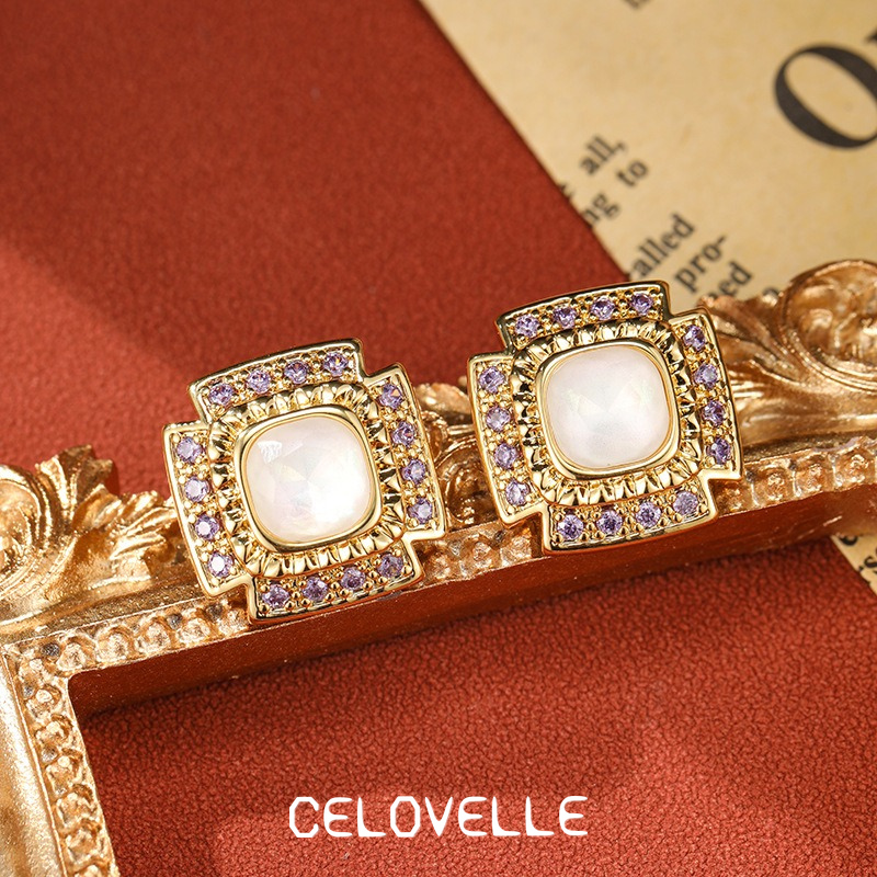 Ophelia Bloom Crystal Stud Earrings product image 7