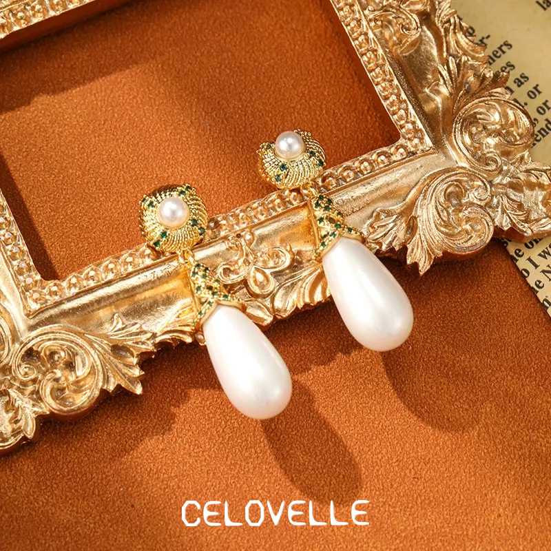 Cressida Gleam Pearl Fringe Drop Earrings product image 3