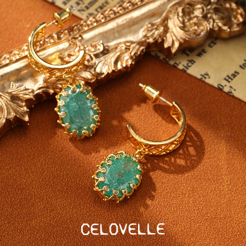 Vesper Gleam Crystal Hoop Earrings product image 4