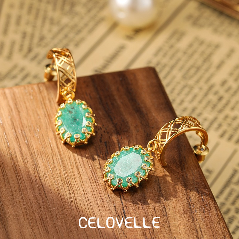 Vesper Gleam Crystal Hoop Earrings product image 6