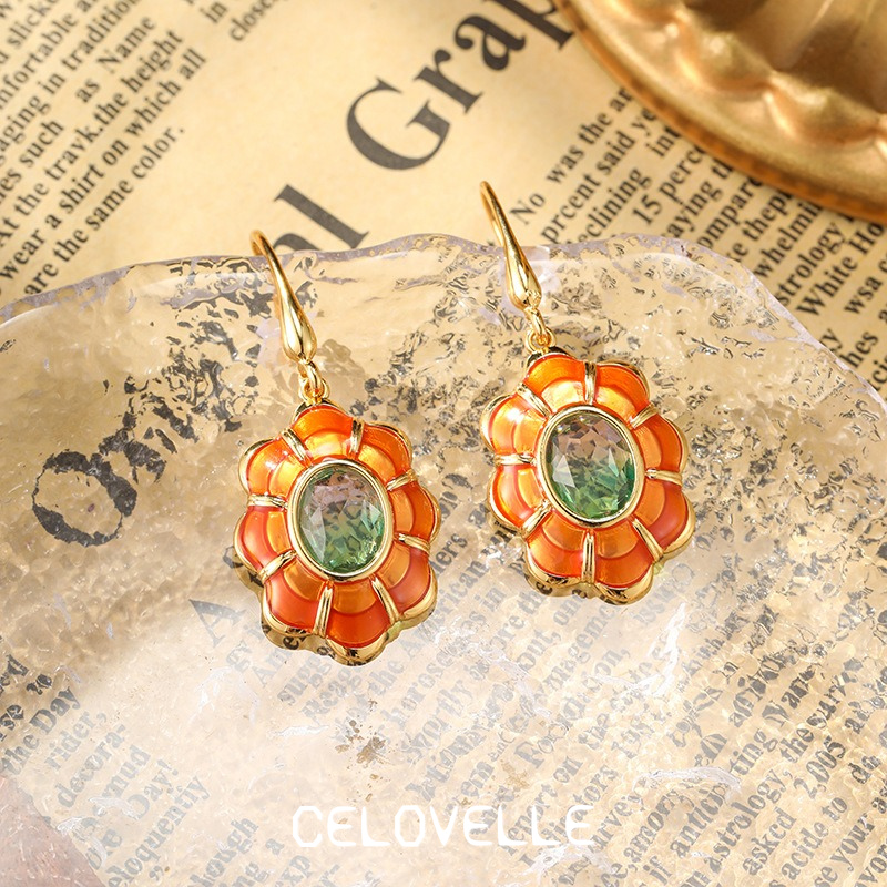 Ophelia Muse Floral Fringe Drop Earrings product image 5