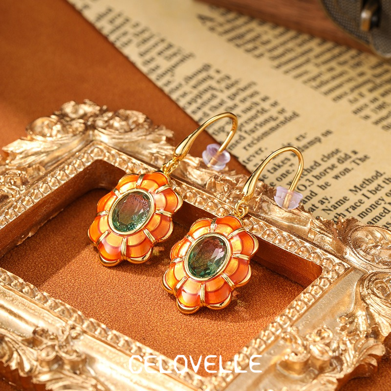 Ophelia Muse Floral Fringe Drop Earrings product image 6
