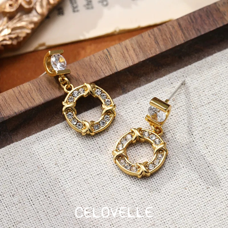 Elara Bloom Crystal Stud Earrings product image 2