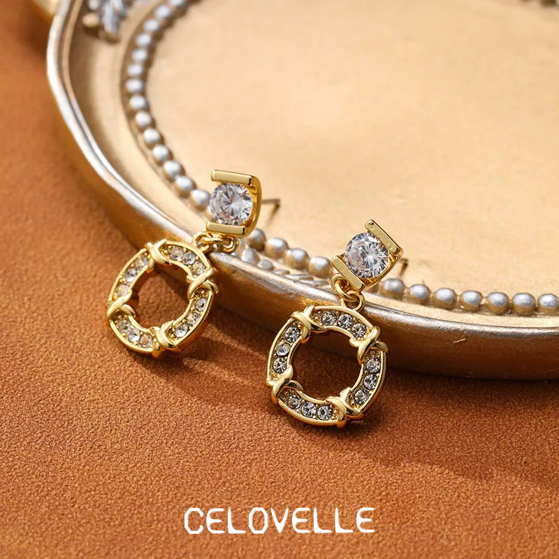 Elara Bloom Crystal Stud Earrings product image 3