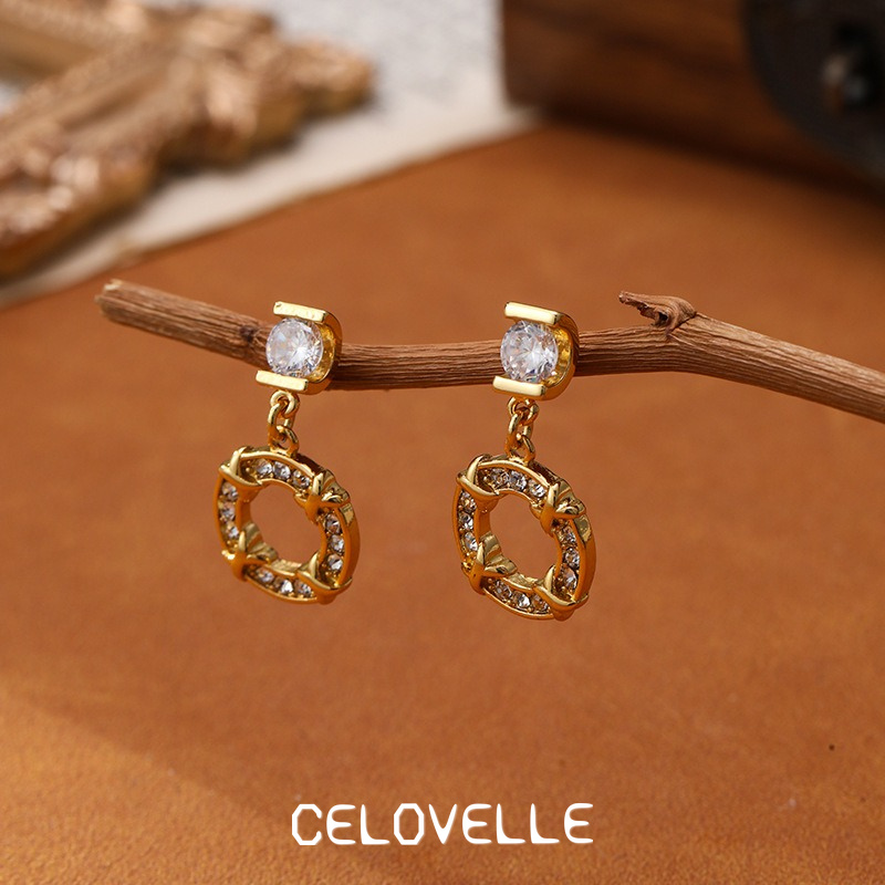 Elara Bloom Crystal Stud Earrings product image 4