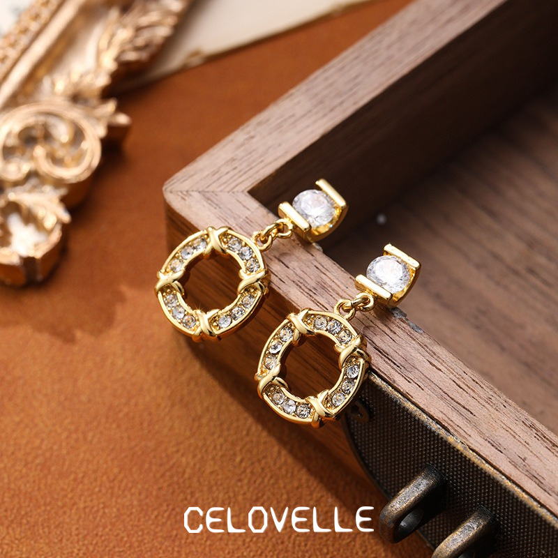 Elara Bloom Crystal Stud Earrings product image 6