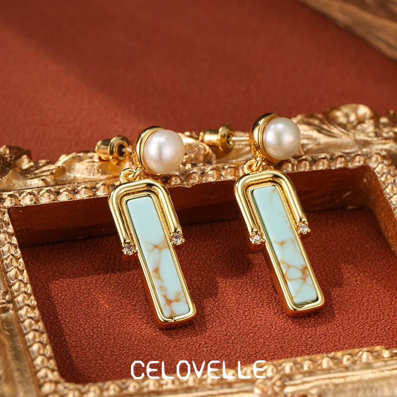 Rosalie Bloom Pearl Drop Earrings product image 3