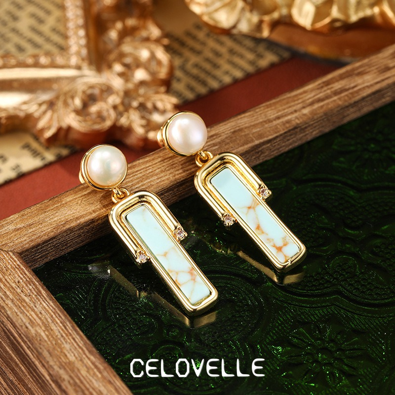 Rosalie Bloom Pearl Drop Earrings product image 5