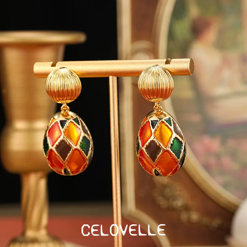 Thalia Bloom Enamel Stud Earrings product image 3