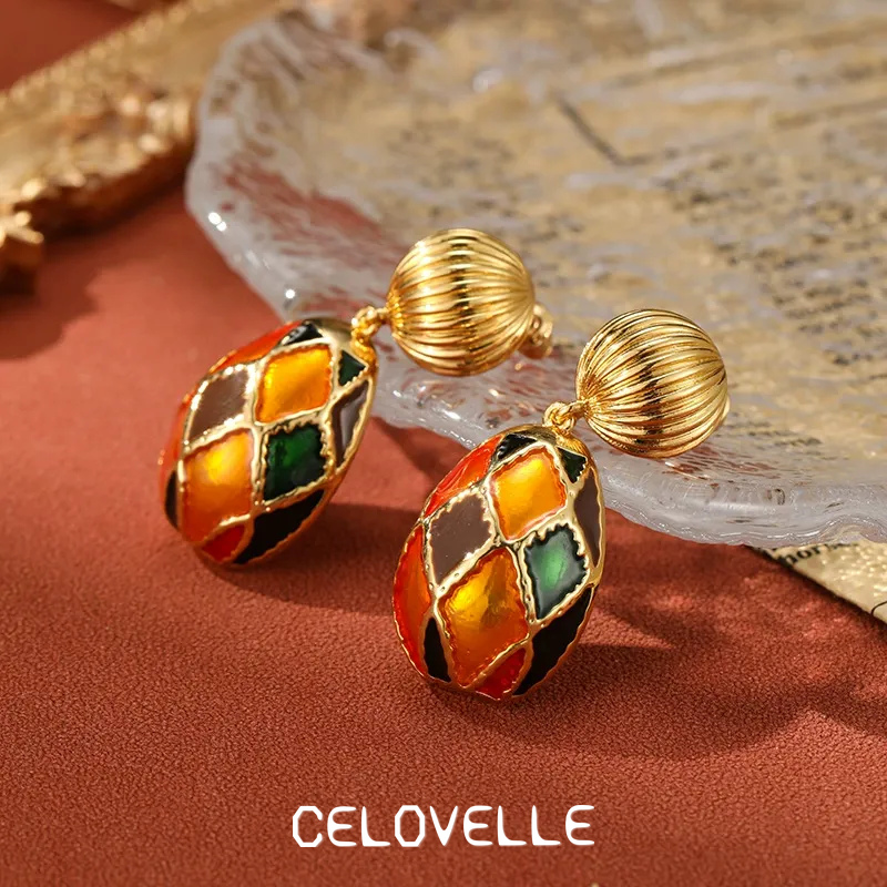 Thalia Bloom Enamel Stud Earrings product image 4